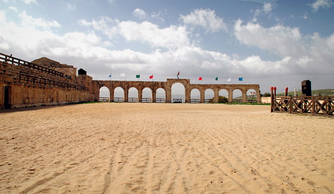 The Hippodrome, Jerash (Gerasa)