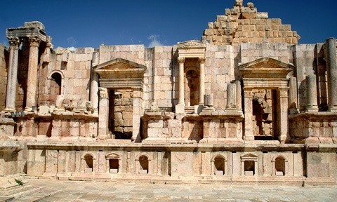 The South Theatre, Jerash (Gerasa)