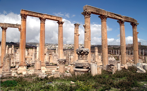 The Agora, Jerash (Gerash)