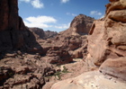 Climbing in Petra