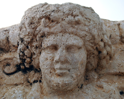 127-The head of the god Dionysos