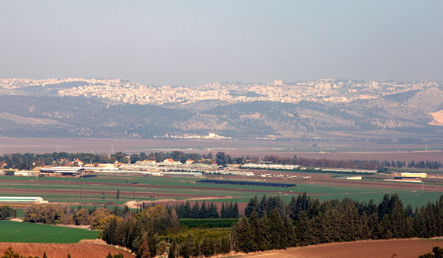 113-Nazareth as seen from Megiddo