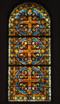 332-Stained glass window in the Lutheran Church of the Redeemer